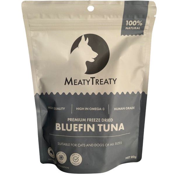 Meaty Treaty Freeze Dried Bluefin Tuna Cat & Dog Treats