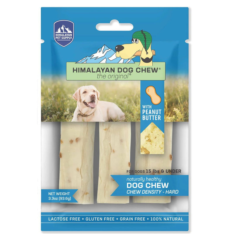 Himalayan Dog Chew - Peanut Butter - Small | PeekAPaw Pet Supplies