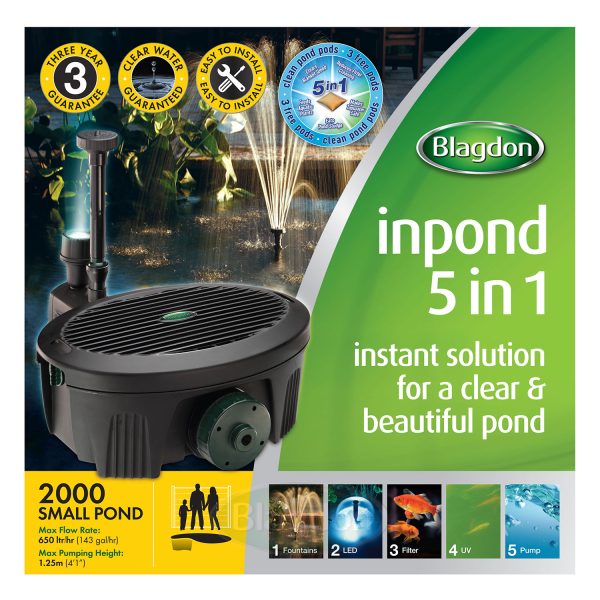 Blagdon Inpond 5 in 1 Pond Multi Filter