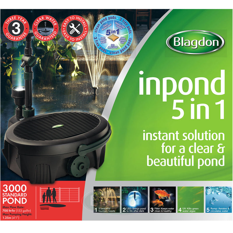 Blagdon Inpond 5 in 1 Pond Multi Filter