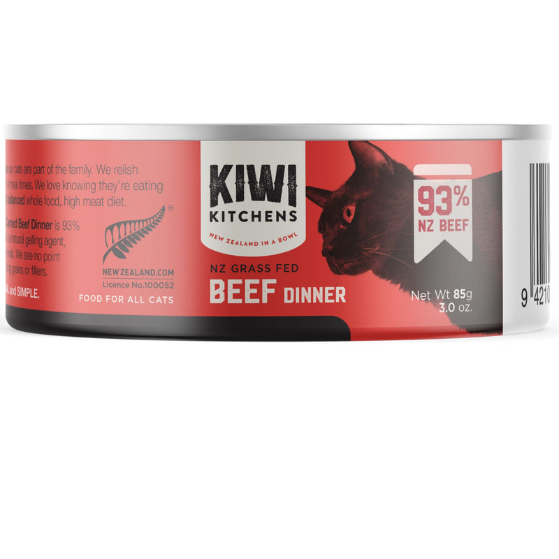 Kiwi Kitchens Canned Cat Food Beef Dinner