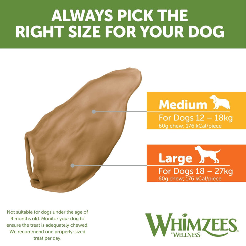 Whimzees Dental Dog Treats Veggie Ear