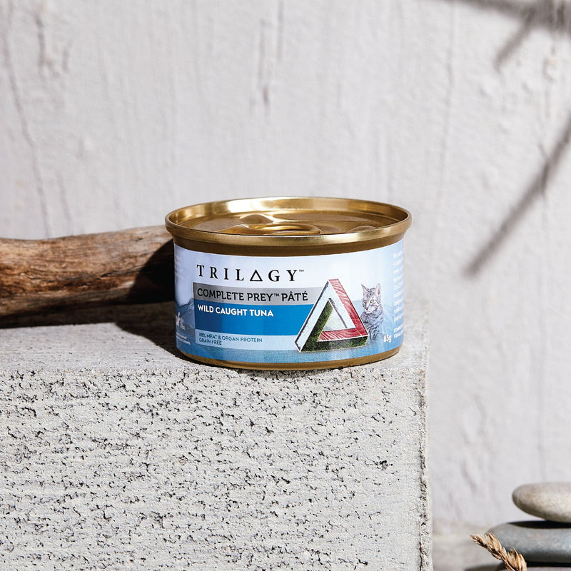 Trilogy Wet Adult Cat Food Complete Prey Pate - Wild Caught Tuna