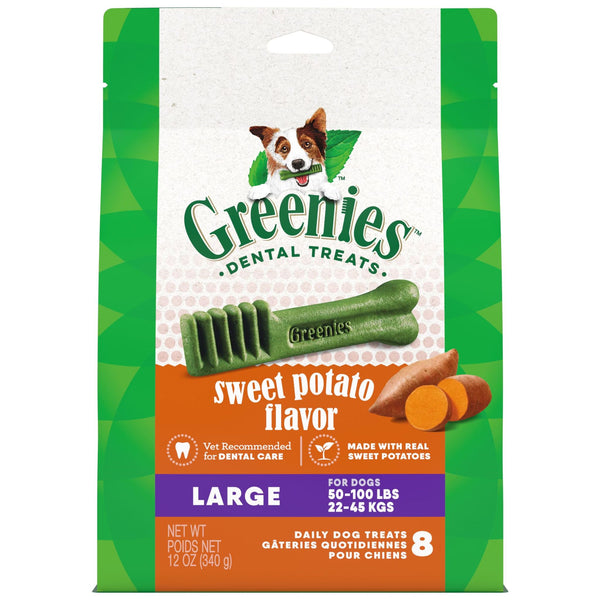 Greenies Sweet Potato Large(22-45kg) Dental Dog Treats