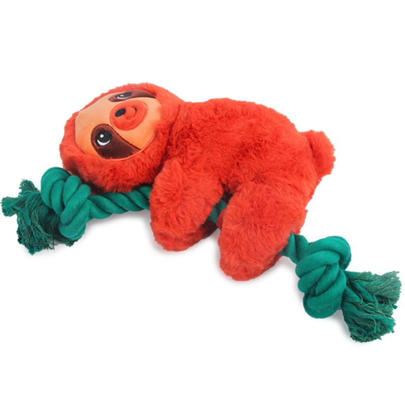 All for Paws AFP Safari Dog Toys Rope Cuddle Sloth