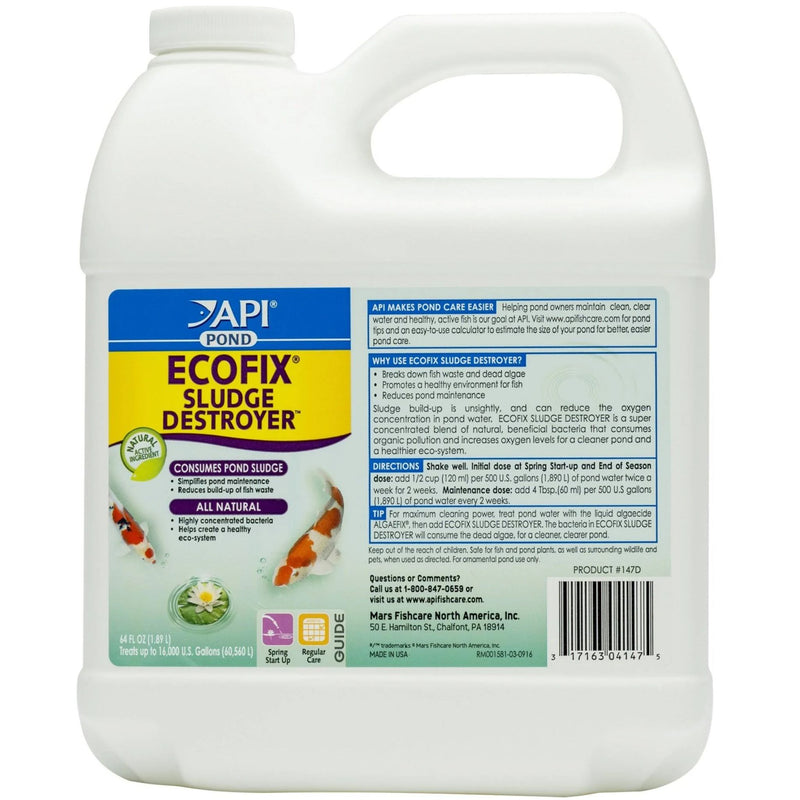 API Pond Ecofix Sludge Destroyer Bacterial Cleaner