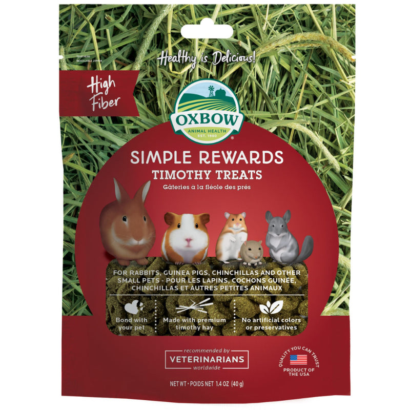 Oxbow Simple Rewards Timothy Treats