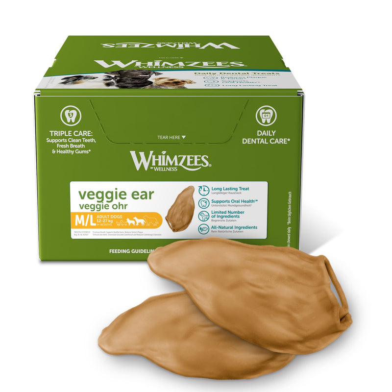 Whimzees Dental Dog Treats Veggie Ear