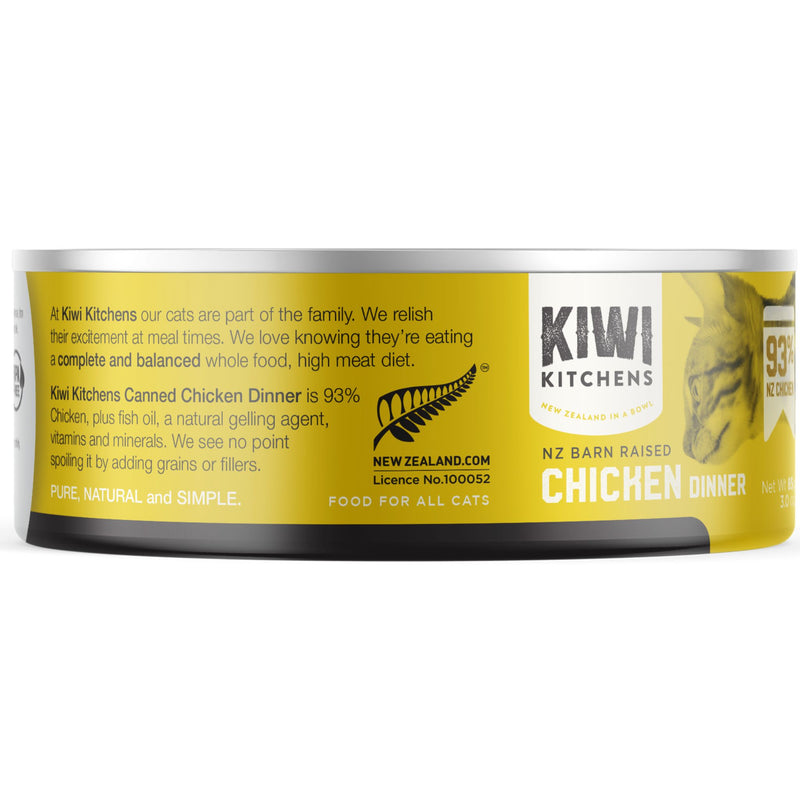 Kiwi Kitchens Canned Cat Food Chicken Dinner