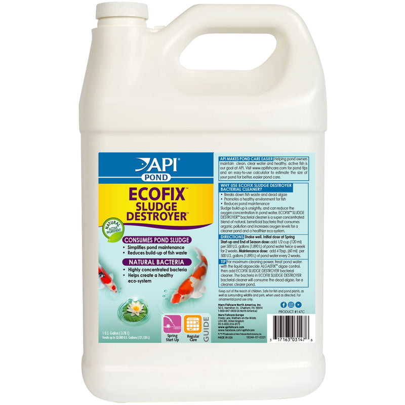 API Pond Ecofix Sludge Destroyer Bacterial Cleaner