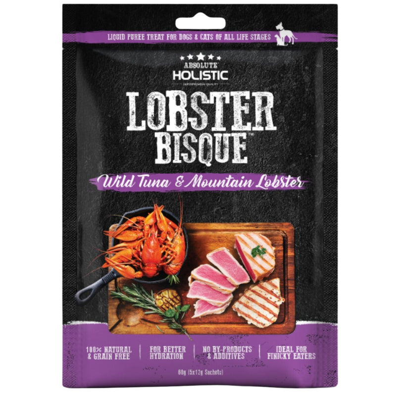 Absolute Holistic Bisque Wild Tuna & Mountain Lobster Pet Treats for Cats & Dogs