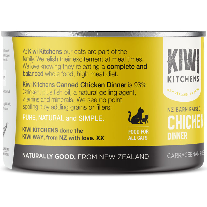 Kiwi Kitchens Canned Cat Food Chicken Dinner