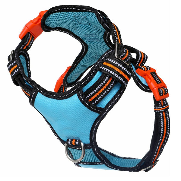 Doog Neotech Dog Harness - (Neon High Vis) Beethoven | PeekAPaw Pet Supplies