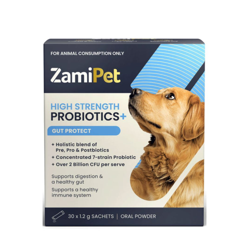 ZamiPet High Strength Probiotics+ Gut Protect