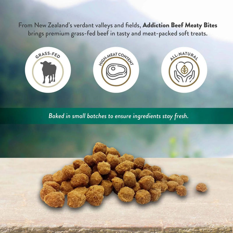 ADDICTION Beef Meaty Bites Hypoallergenic Dog Treats