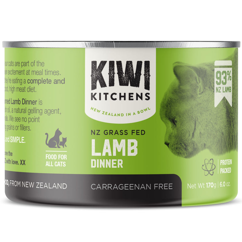 Kiwi Kitchens Canned Cat Food Lamb Dinner