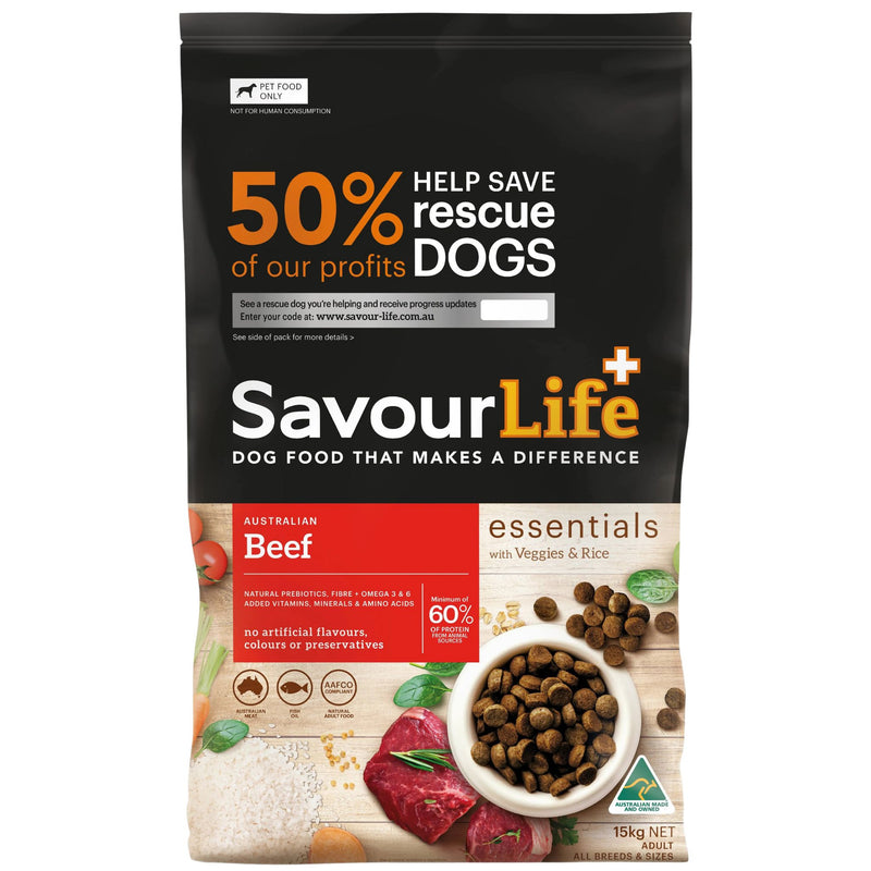 SavourLife Essentials Australian Beef Dry Dog Food