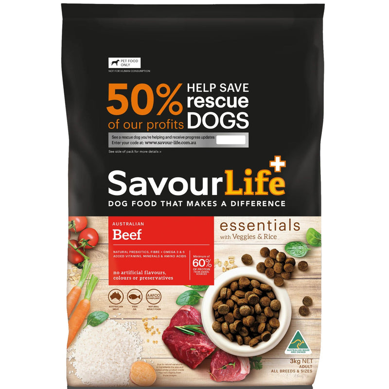 SavourLife Essentials Australian Beef Dry Dog Food