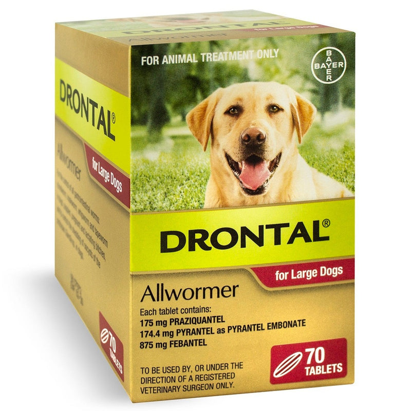 Drontal allwormer medium clearance dogs