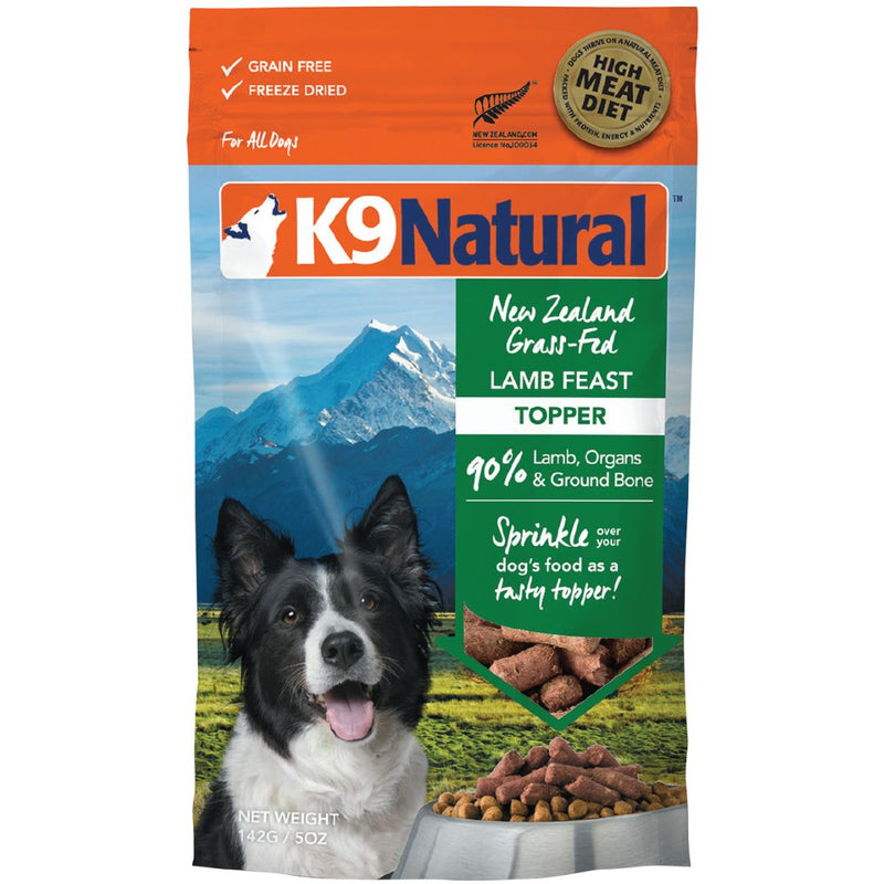 K9 Natural Freeze Dried Lamb Feast Topper