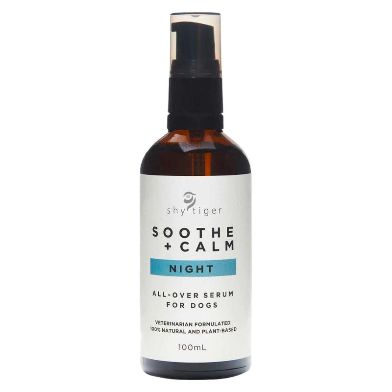 Shy Tiger Soothe + Calm Night Stress Serum for Dogs - 100ml | PeekAPaw Pet Supplies