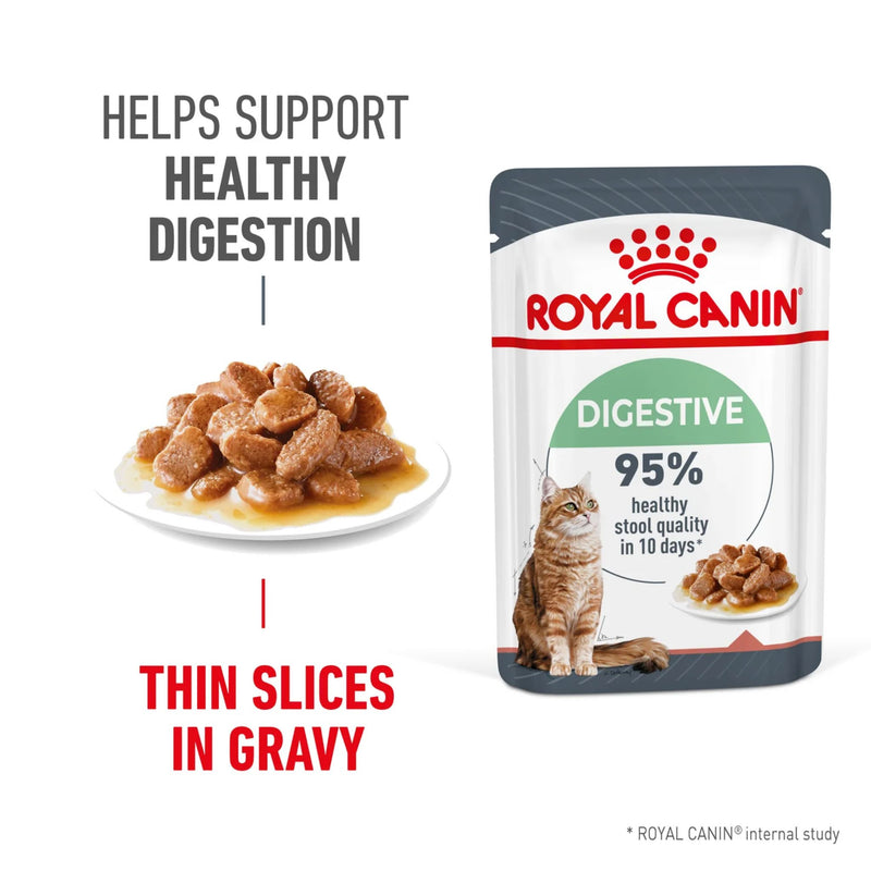 Royal Canin Wet Cat Food Digestive Sensitive Care Gravy