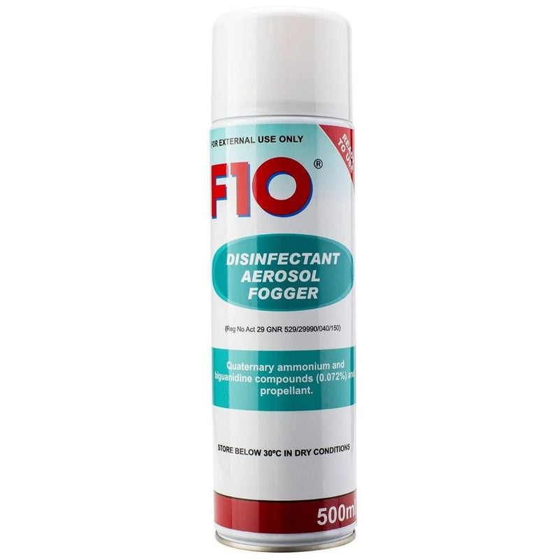 F10 Aerosol Fogger - 500ml | PeekAPaw Pet Supplies