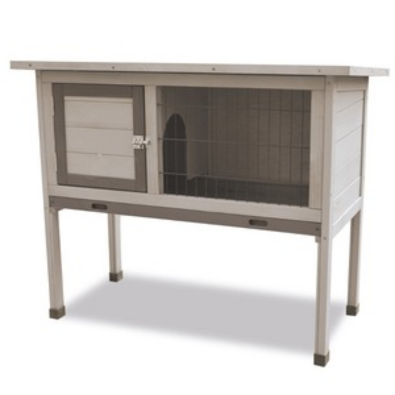 M-Pets Small Animal CAMERINO Wooden Hutch | PeekAPaw Pet Supplies