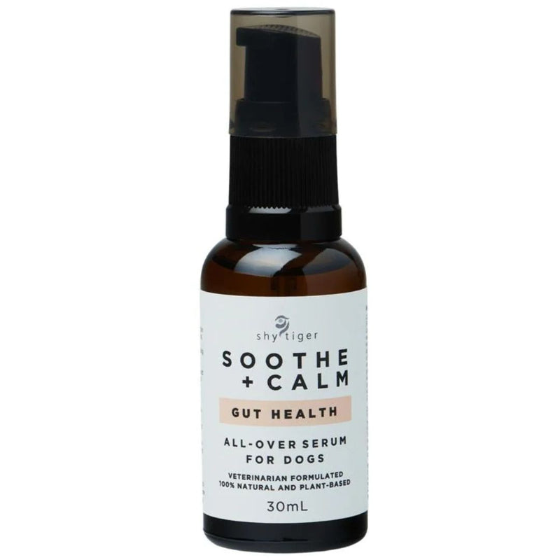 Shy Tiger Soothe + Calm Gut Health for Dogs - 30ml | PeekAPaw Pet Supplies