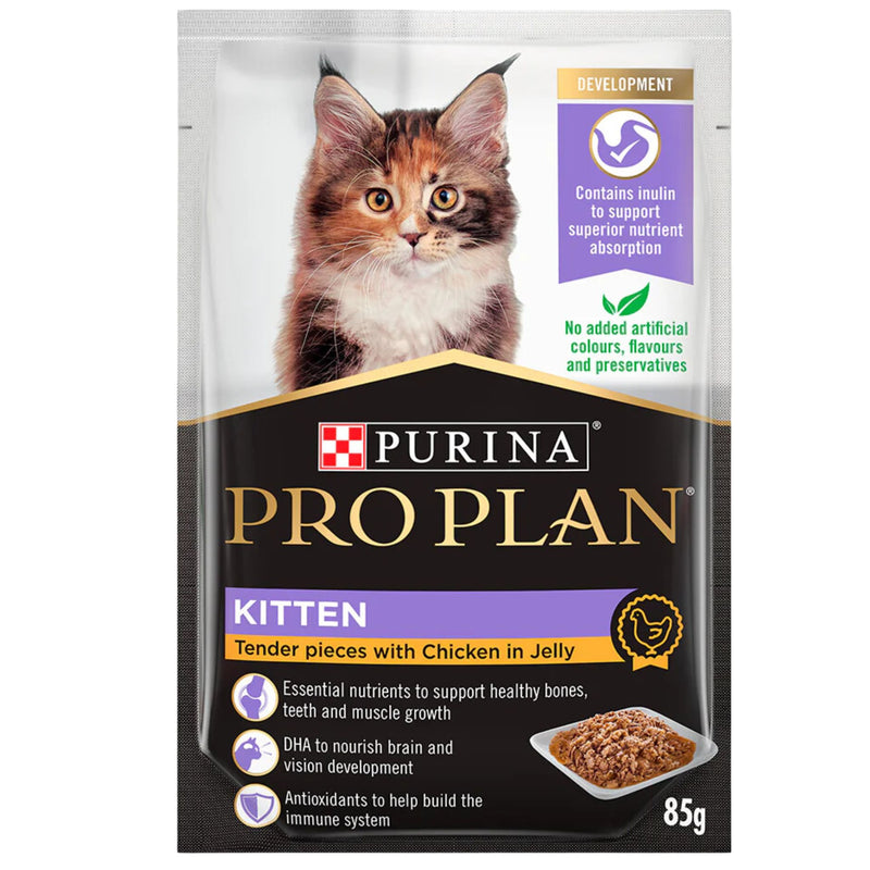 PRO PLAN Kitten Chicken in Jelly Wet Cat Food