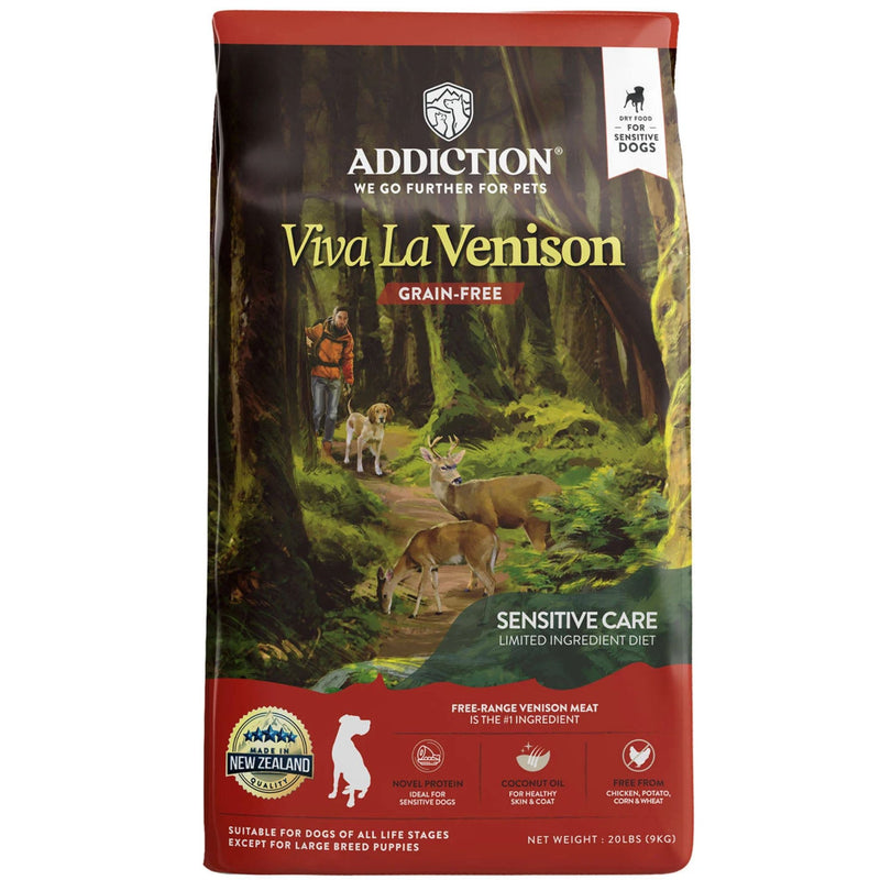 ADDICTION Viva La Venison Dry Dog Food