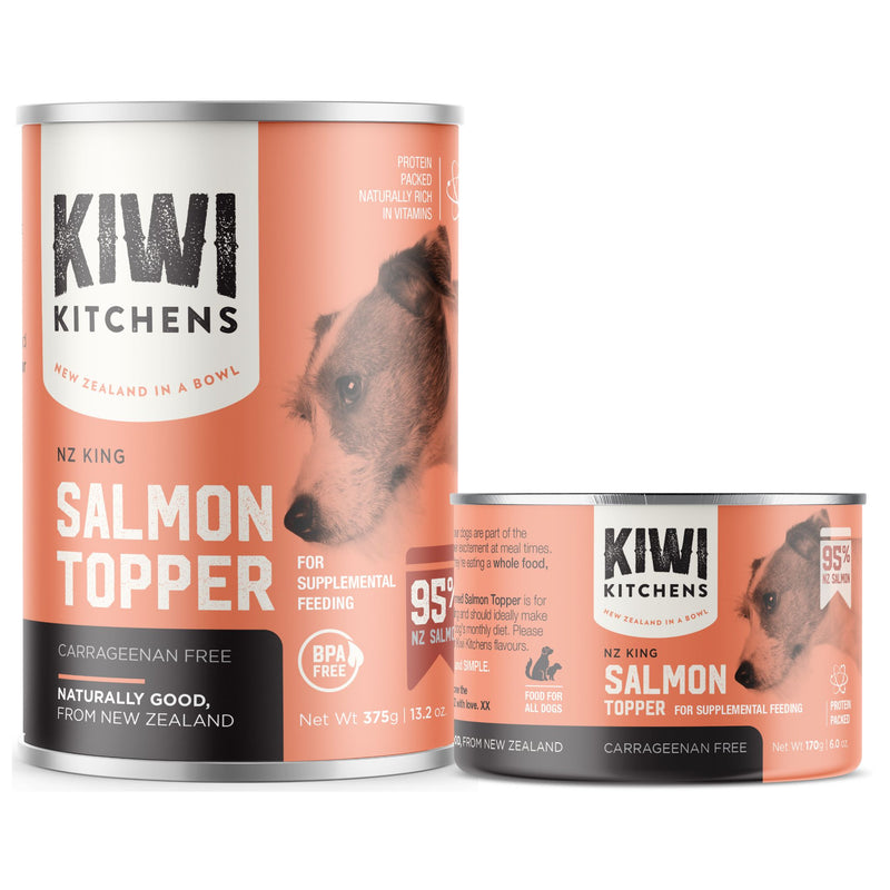 Kiwi Kitchens Canned Dog Food Salmon Topper