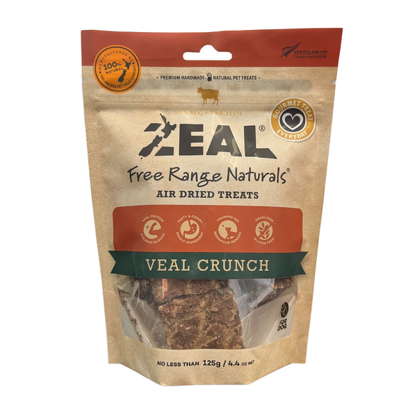 Zeal Air Dried Veal Crunch Dog Treats