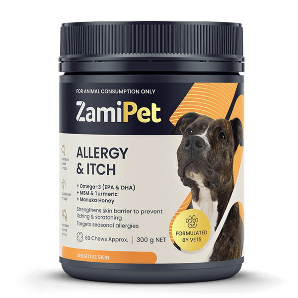 Zamipet Allergy & Itch Supplement for Dogs