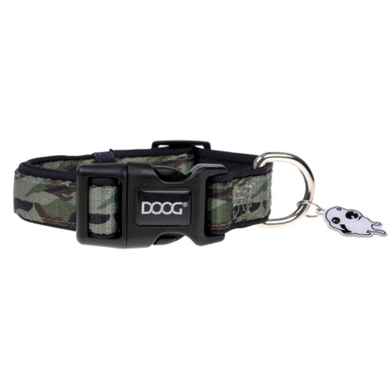 Doog Neoprene Dog Collar - Bruiser - Large | PeekAPaw Pet Supplies