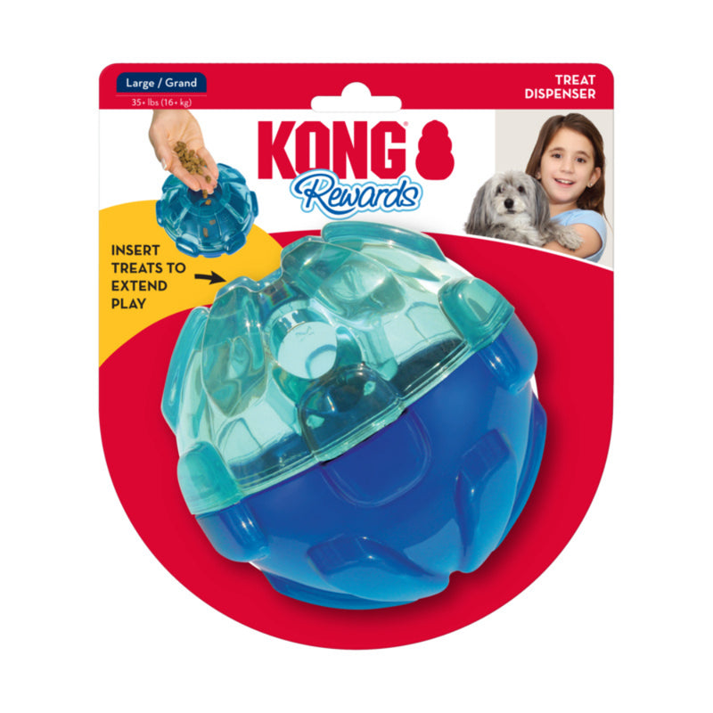 KONG Dog Toys Rewards Ball - Large | PeekAPaw Pet Supplies