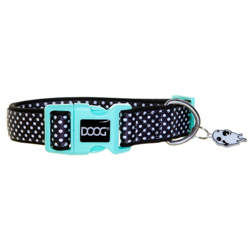 Doog Neoprene Dog Collar - Pongo - Medium | PeekAPaw Pet Supplies