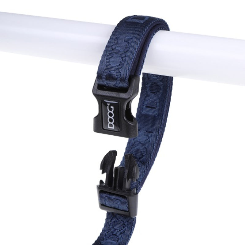 Doog Neosport Clip It Neoprene Dog Leash - Navy - XLarge | PeekAPaw Pet Supplies