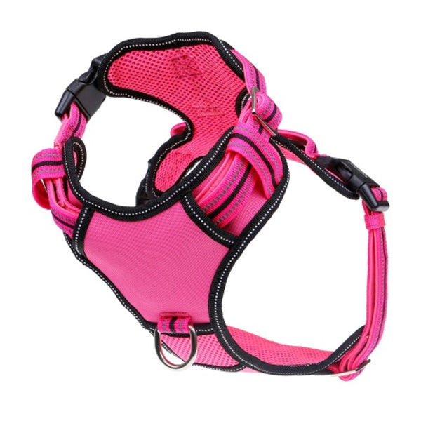 Doog Neotech Dog Harness - (Neon High Vis) Lady - Small | PeekAPaw Pet Supplies