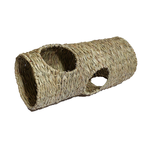 Rosewood Small Animal Activity Toys Woven Jumbo Play Tunnel