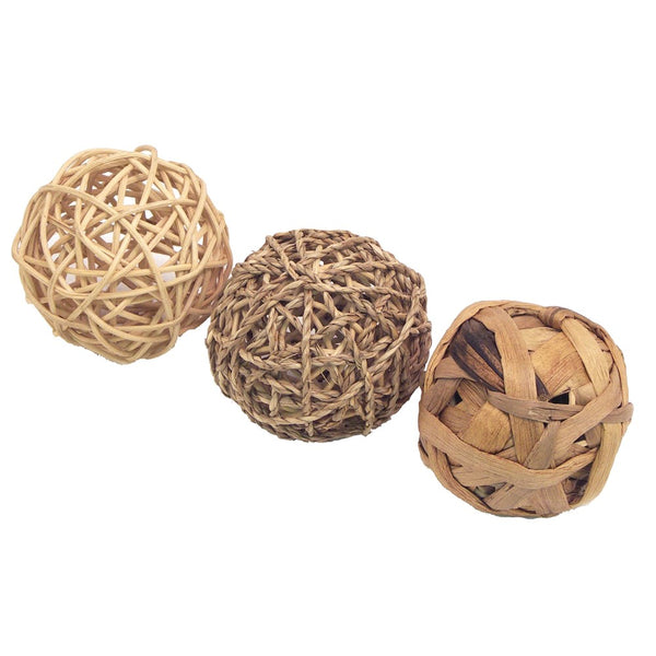 Rosewood Small Animal Activity Toys Trio of Fun Ball Medium