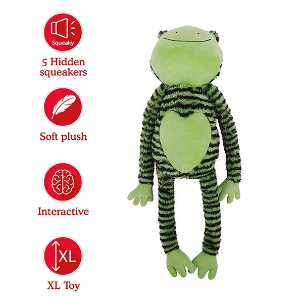 Rosewood Dog Toys Froggy Long Legs 07