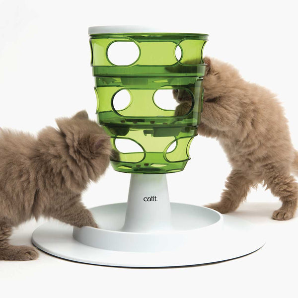Treat dispensers for treat greedy kitties - Cat Sitter Diary