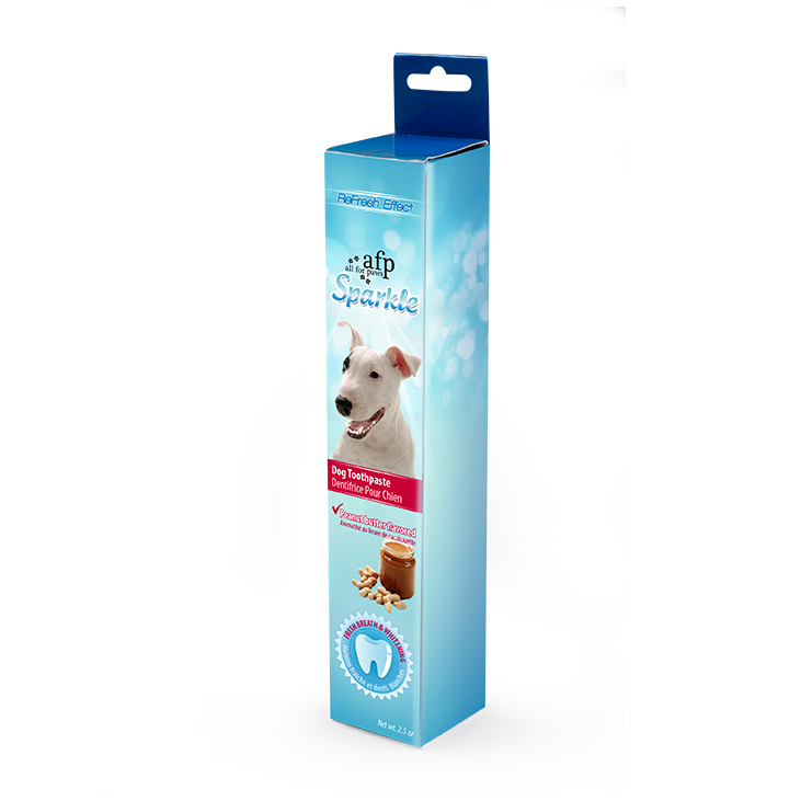 All for Paws AFP Dog Sparkle Toothpaste Pack Peanut Butter Flavour