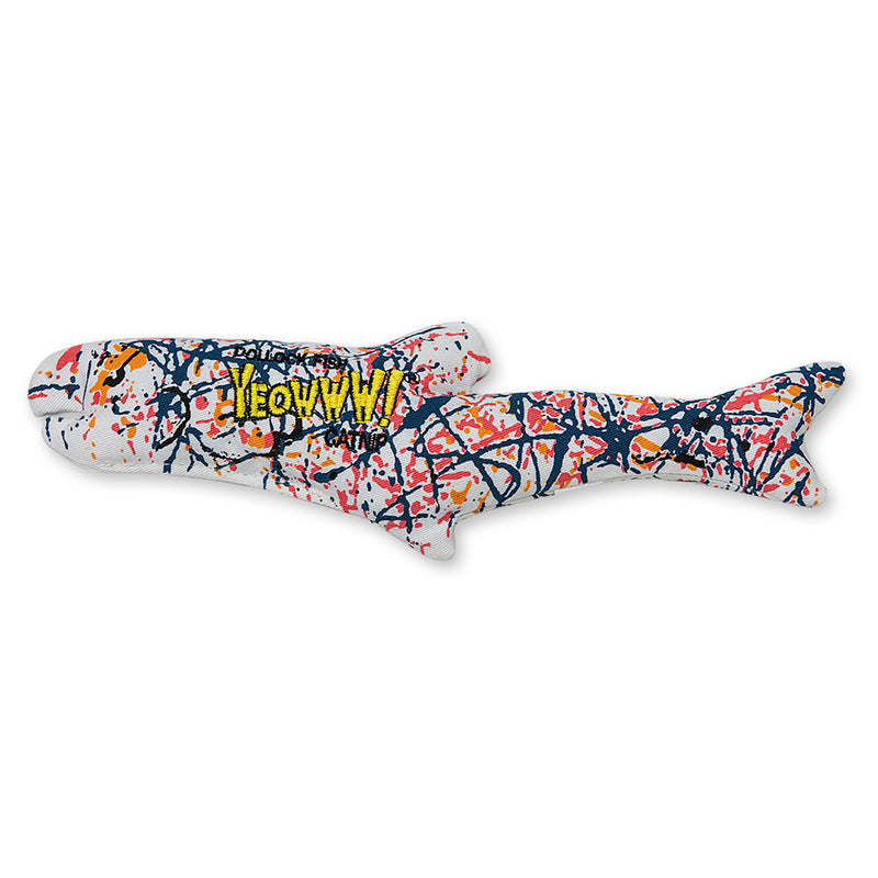 Yeowww! Catnip Cat Toys - Pollock Fish 01