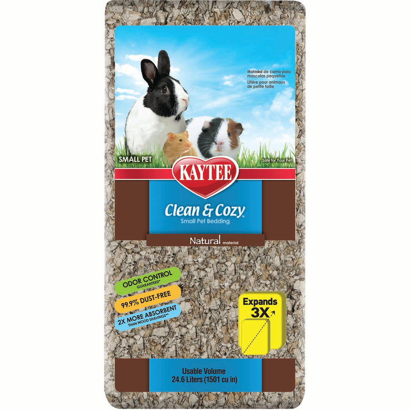 Kaytee Clean & Cozy Natural Bedding 24.5l | PeekAPaw Pet Supplies