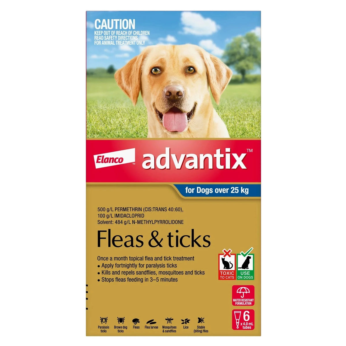 Advantix flea treatment for dogs best sale