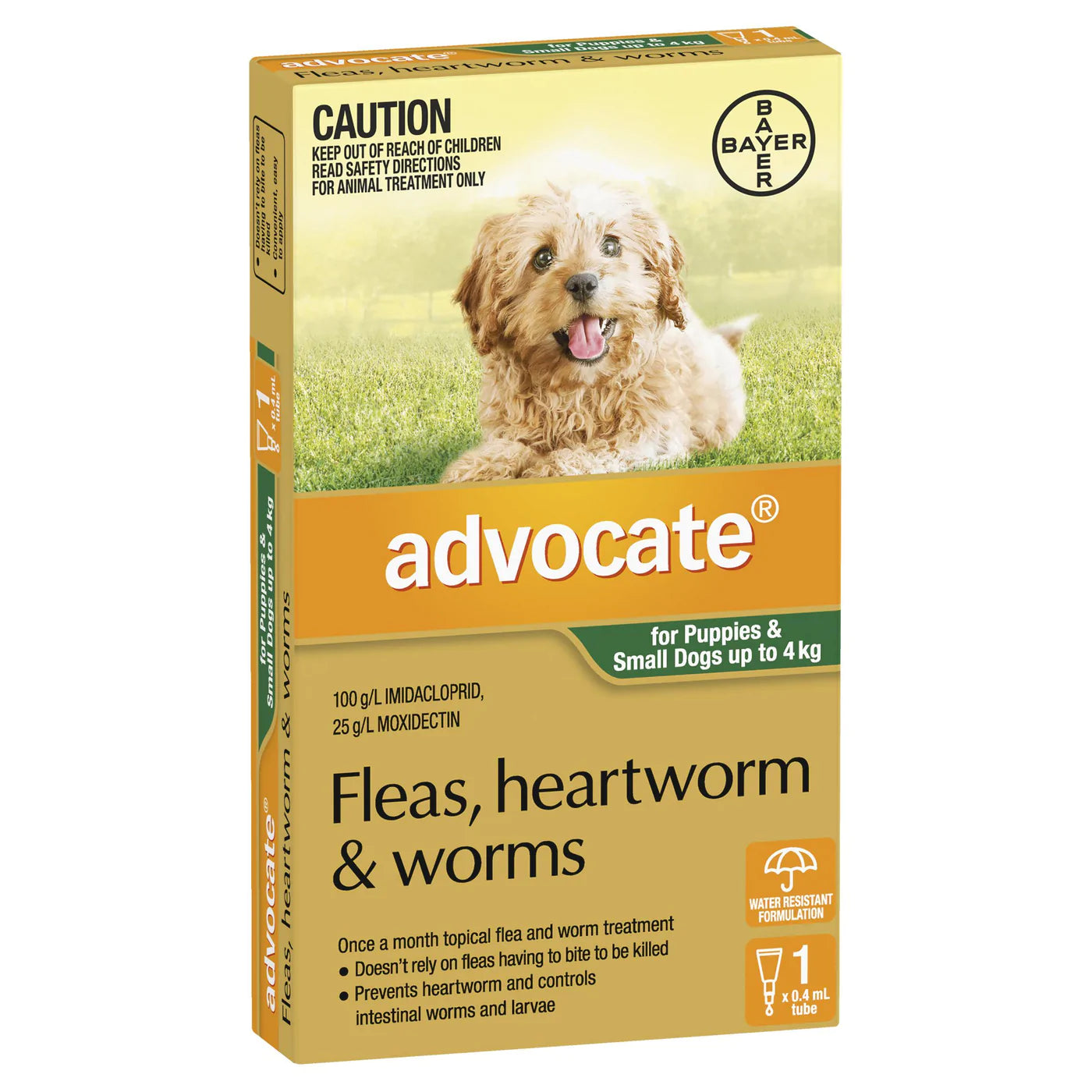 Advocate for Dogs 0-4Kg Green | PeekAPaw