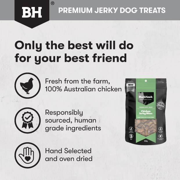 Black Hawk Dog Treats Puppy Chicken Jerky Bites 08