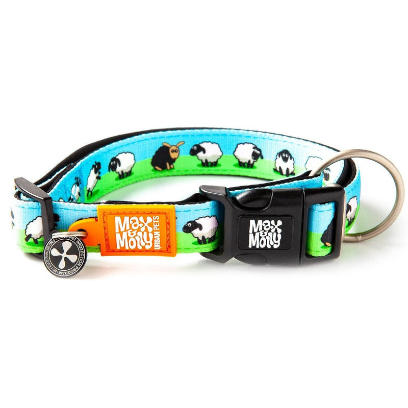 Max & Molly Smart Id Dog Collar - Black Sheep 01